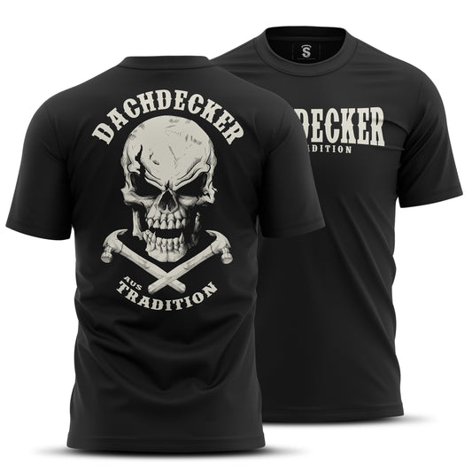 Dachdecker T-Shirt für die Arbeit & Freizeit.