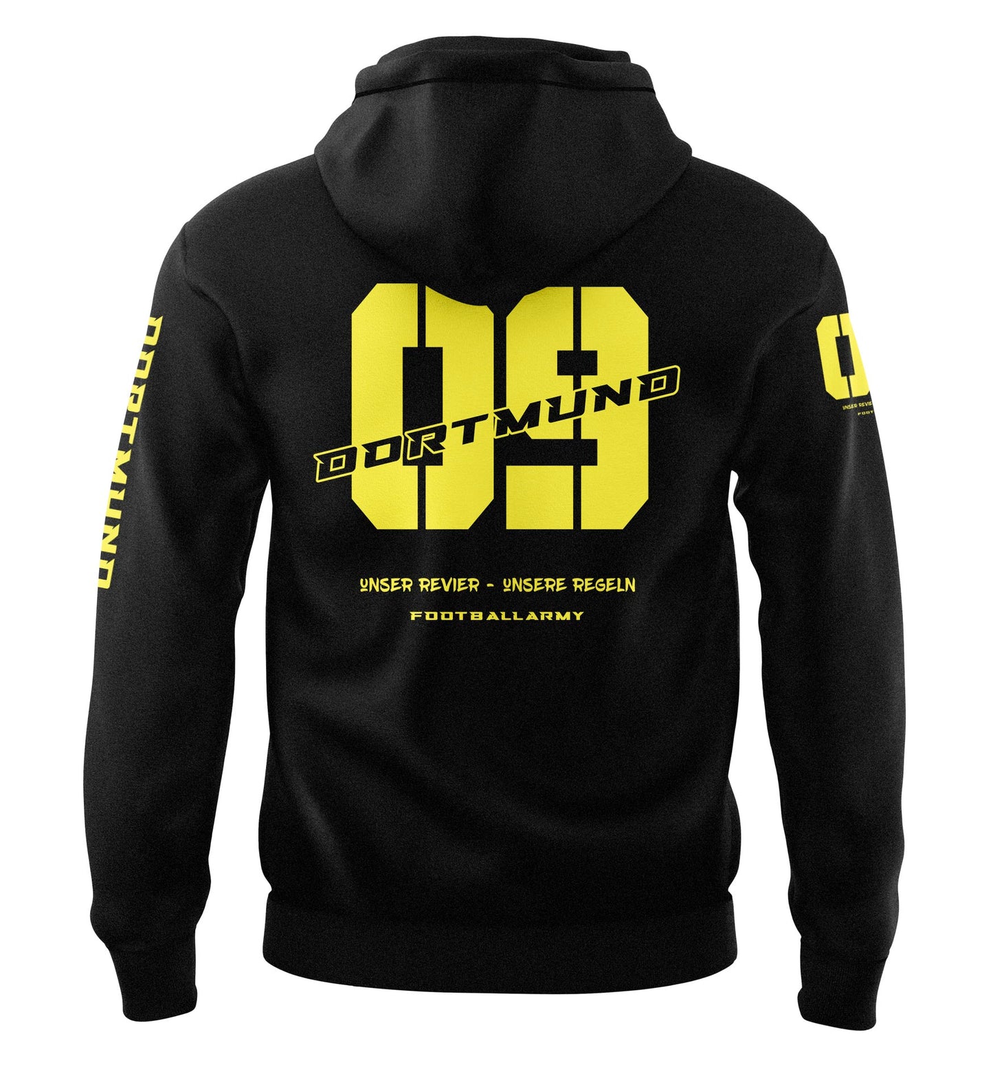 Dortmund Fan Sweatshirt Premium Black