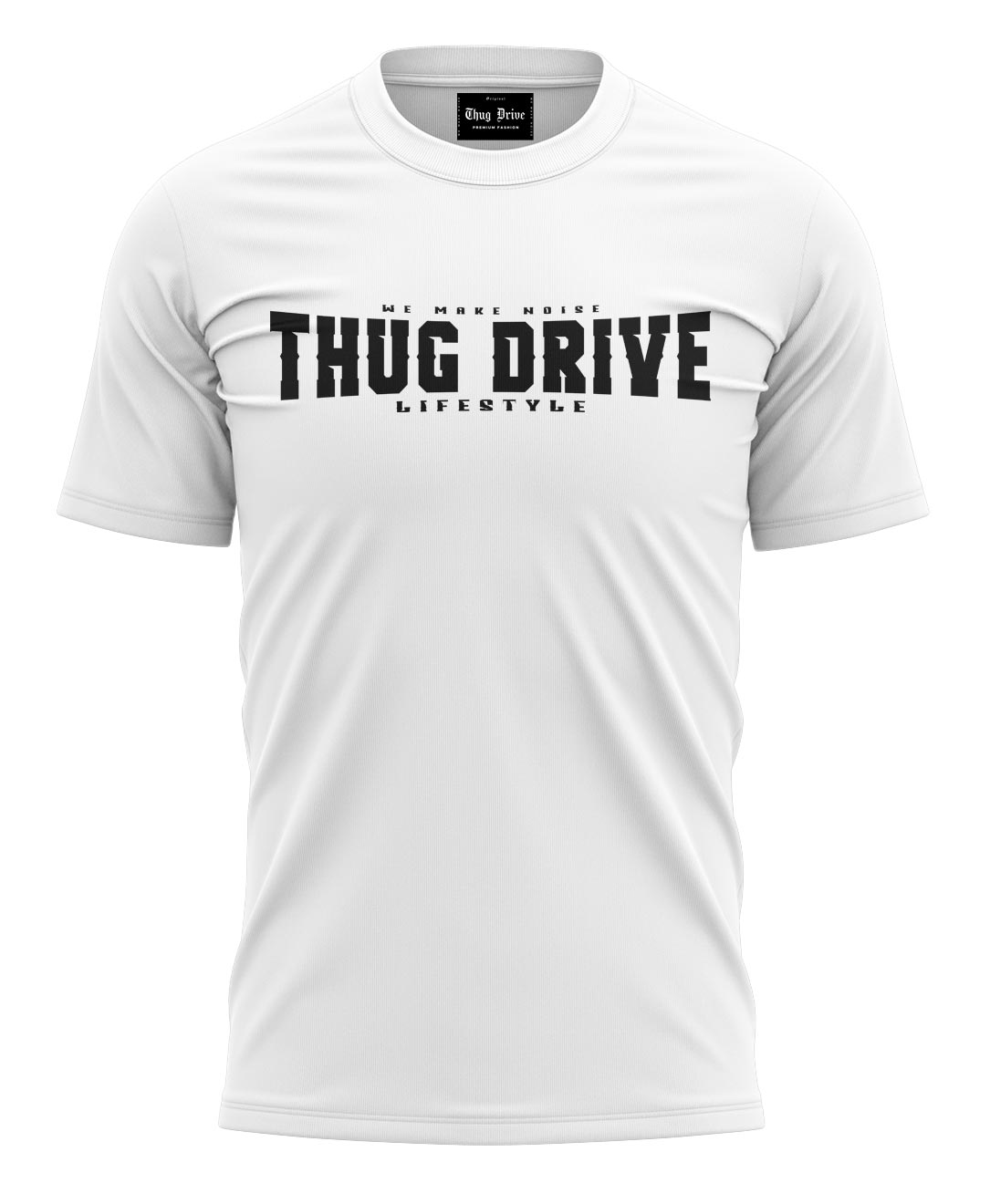 Shirt #23 - Turbo Skull white