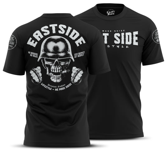 T-Shirt East Side Lifestyle - Biker Skull